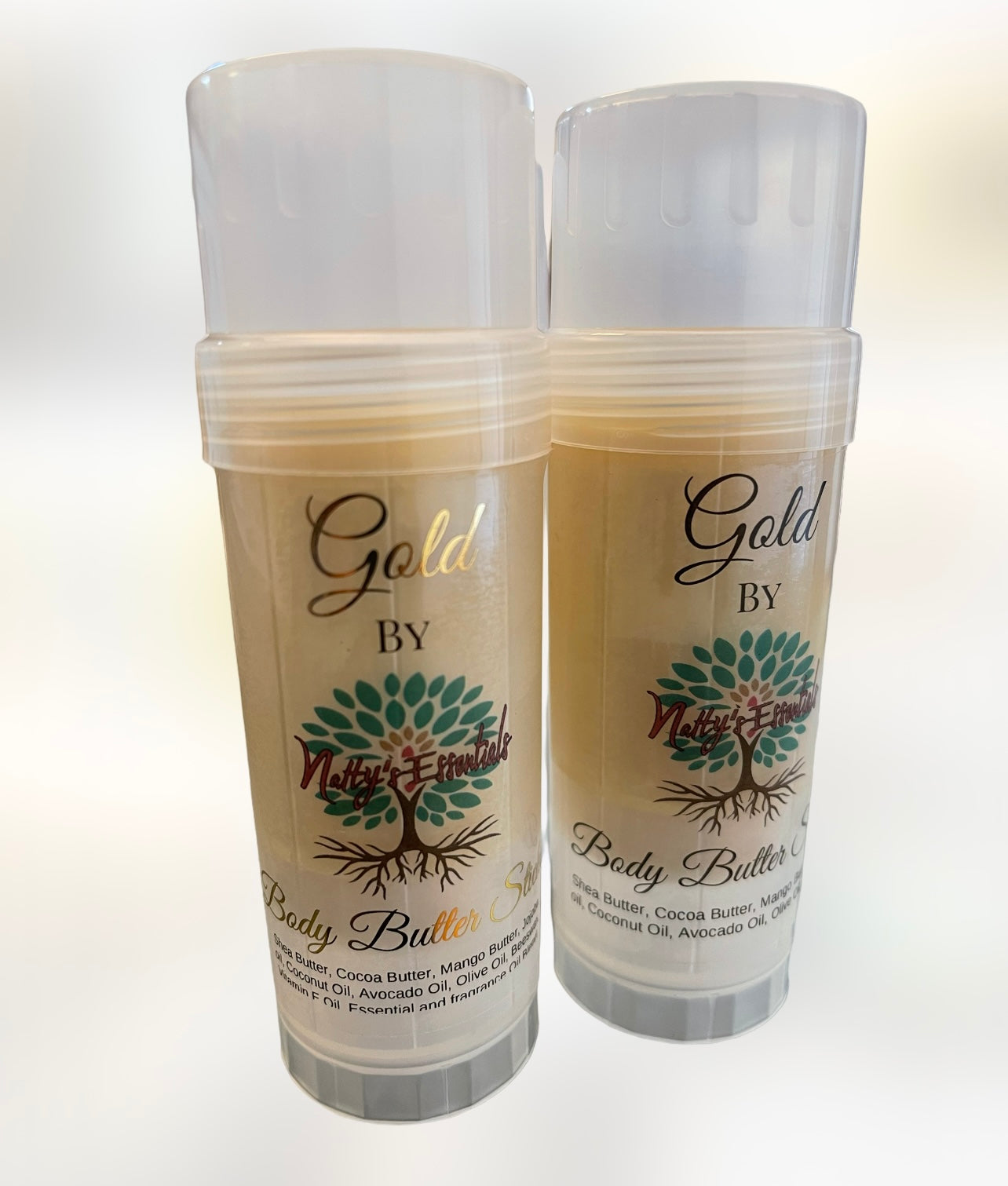 "Gold" Body Butter Sticks By Natty's Essentials