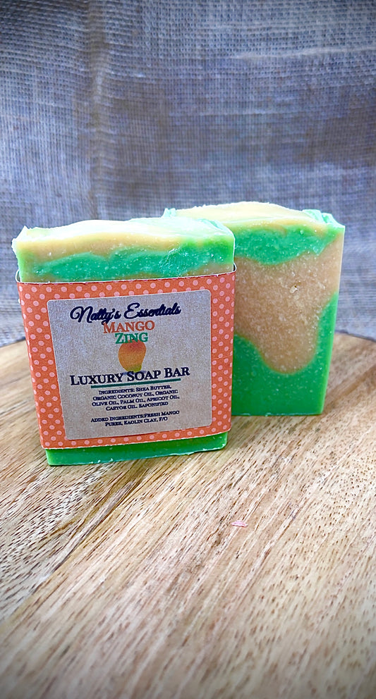 Mango Zing Luxury Soap Bar