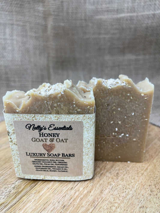 Honey Goat & Oat Luxury Soap Bar