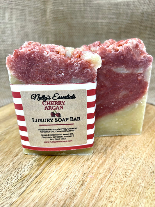 Cherry Argan Luxury Soap Bar
