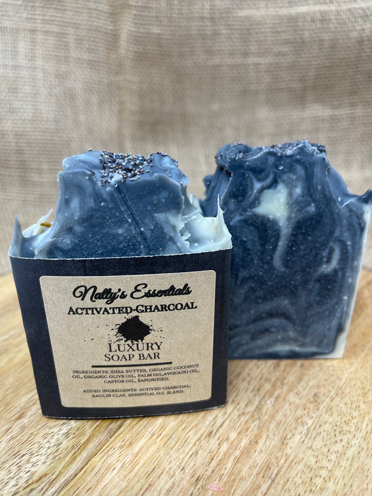 Activated Charcoal Luxury Soap Bar