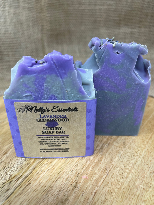 Lavender Cedarwood Luxury Soap Bar