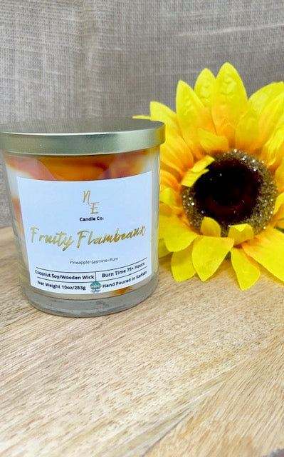 Fruity Flambeaux Candle