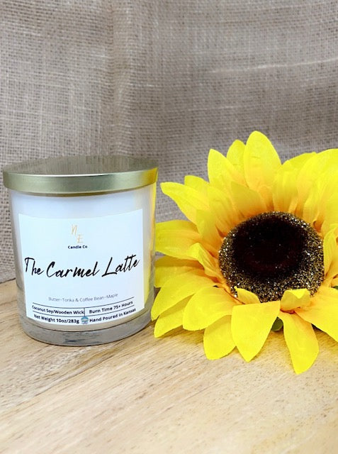 The Carmel Latte Candle